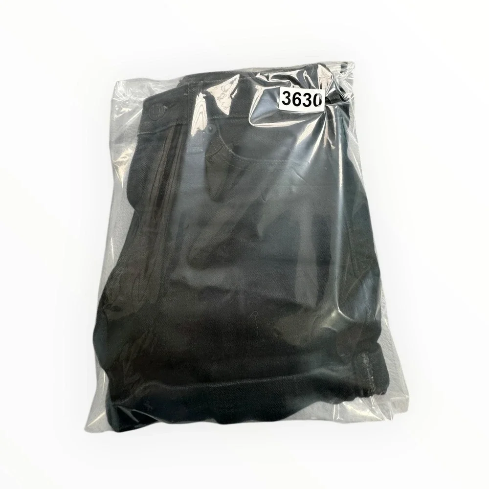 Wild‎ Fable Denim Shorts Womens 00/24R Black High Rise Cuffed Stretch 5-Pocket